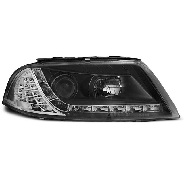 Phares De Jour Noirs Avant pour VW Passat 3BG B5 FL 09.00-03.05 a 484,86 € LPVWC8 chez CAROU TUNING