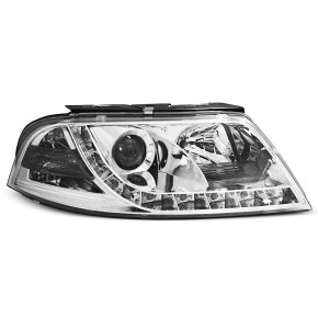 Phares Vrais DRL Chrome Avant pour VW Passat 3BG 09.00-03.05 a 569,65 € LPVWD8 chez CAROU TUNING