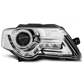 Phares de jour chrome avant pour VW Passat B6 3C 2003-2010 a 563,65 € LPVWF6 chez CAROU TUNING