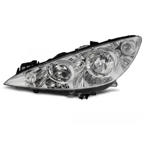 Optique de phare Chrome LED Gauche pour Peugeot 308 2007-2010 a 197,36 € FPE02L chez CAROU TUNING
