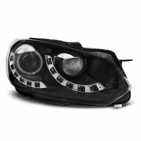  Phares Dual True DRL Noirs Avant pour VW Golf 6 10.08-12 à  705,58 €  Chez CAROU TUNING CONCEPT en GuadeloupePhares Dual True DRL Noirs Avant pour VW Golf 6 10.08-12