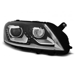 Phares De Jour Noirs Avant Pour VW Passat B7 2010-2014 a 855,34 € LPVWK4 chez CAROU TUNING