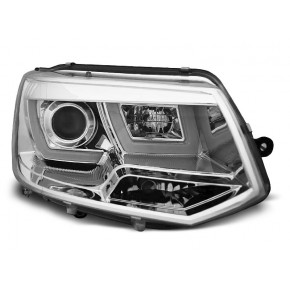 Phares U-LED Chrome Avant pour VW T5 2010-2015 a 623,80 € LPVWL1 chez CAROU TUNING
