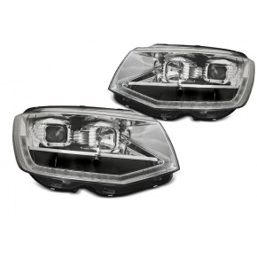  Phares Tube Lumière Chrome DRL Séquentiels pour VW T6 2015-2019 à  899,25 €  Chez CAROU TUNING CONCEPT en GuadeloupePhares Tube Lumière Chrome DRL Séquentiels pour VW T6 2015-2019