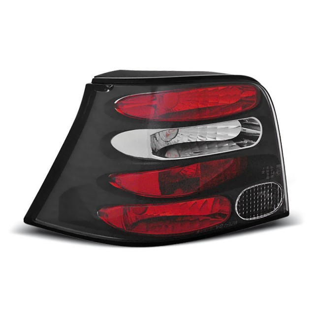 Feux Arrière Noirs pour VW Golf 4 (09.97-09.03) a 156,48 € LTVW50 chez CAROU TUNING