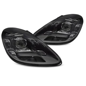 Phare LED Noir Avant pour Porsche Boxster Cayman 718 2016- a 2 749,88 € LPPO14 chez CAROU TUNING