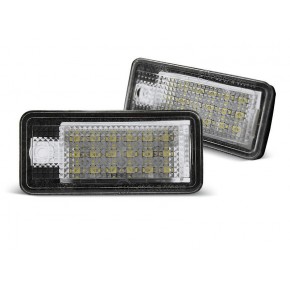 Lumières LED de plaque d'immatriculation arrière pour Audi A3/A4/A6/Q7 a 54,22 € PRAU02 chez CAROU TUNING