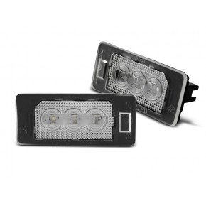 LICENCE LED 3x LUMIÈRES TRANSPARENTES s'adapte à BMW E90 / F30 / F32 / E39 / E60 / F10 / X3 / X5 / X6 a 52,28 € PRBM11 chez CAROU TUNING