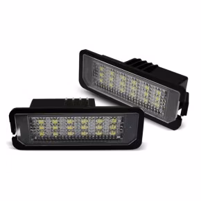 Lumières LED de plaque arrière pour VW Golf IV, V, VI, VII, Passat B6, CC, Beetle, Scirocco. a 56,03 € PRVW02 chez CAROU TUNING