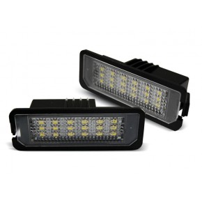 Lumières LED de plaque arrière pour VW Golf IV, V, VI, VII, Passat B6, CC, Beetle, Scirocco. a 56,03 € PRVW02 chez CAROU TUNING
