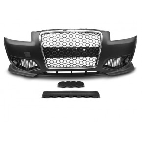 Bouclier Arrière Sport Chrome Noir pour Audi A3 2006-2008 a 870,34 € ZPAU03 chez CAROU TUNING