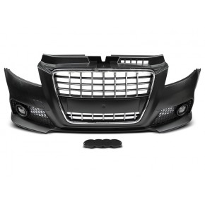 Pare-choc Avant Sport Noir Chromé pour Audi A3 2008-2012 a 939,51 € ZPAU13 chez CAROU TUNING