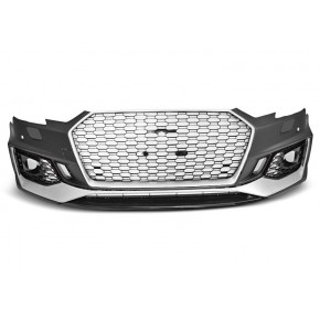 Pare-choc Avant Sport Argent Noir PDC pour Audi A4 B9 2015-2019 a 1 044,76 € ZPAU31 chez CAROU TUNING