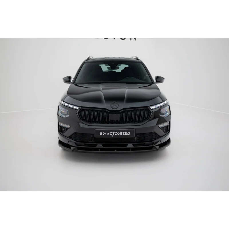 Front Splitter V.2 Skoda Kamiq Monte Carlo Mk1 Facelift a 421,03 € uniw-SK-KM-1F-MC-FD2G*21747 chez CAROU TUNING