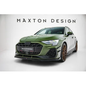 Front Splitter V.3 Audi S3 Sportback / A3 S-line Sportback 8Y Facelift a 421,03 € uniw-AU-S3-8YF-S-FD3G*21761 chez CAROU TUNING
