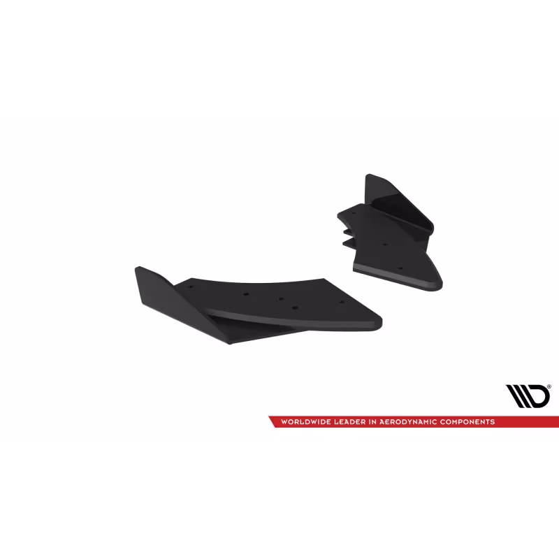 Street Pro Rear Side Splitters + Flaps Audi S3 Sportback 8Y Facelift a 270,82 € uniw-AUS38YFCNC-RSD1B+RSF1G*21798 chez CAROU TUNING