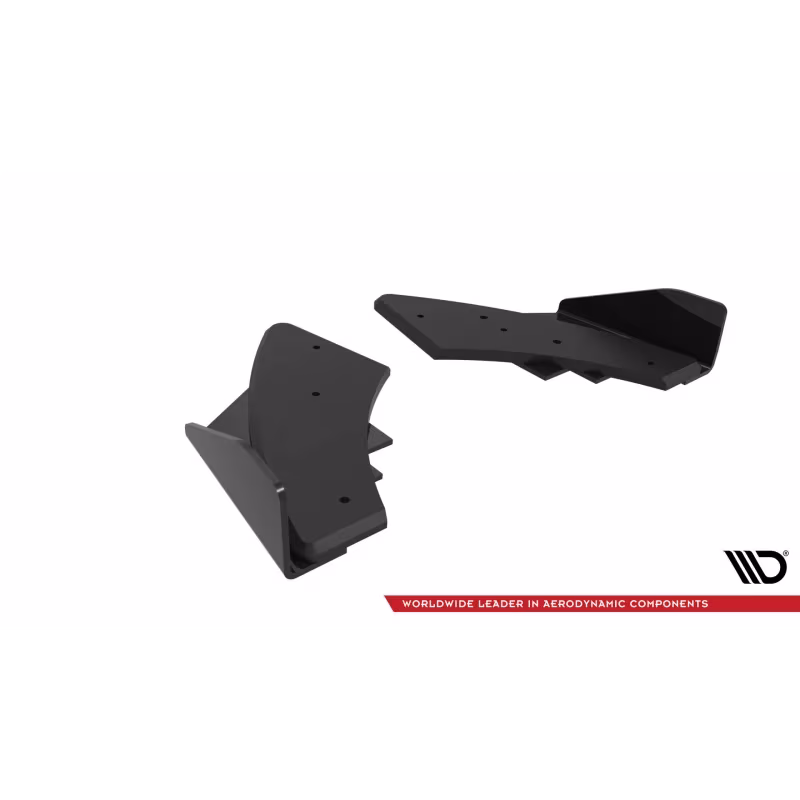 Street Pro Rear Side Splitters + Flaps Audi S3 Sportback 8Y Facelift a 270,82 € uniw-AUS38YFCNC-RSD1B+RSF1G*21798 chez CAROU TUNING