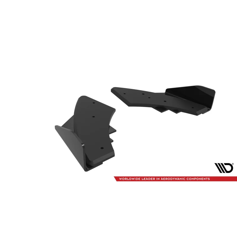 Street Pro Rear Side Splitters + Flaps Audi S3 Sportback 8Y Facelift a 313,13 € uniw-AUS38YFCNC-RSD1BRB+RSF1G*21799 chez CAROU TUNING