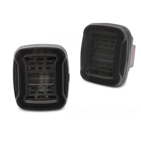  Feux Arrière Fumés LED pour JEEP WRANGLER YJ 91-96 / TJ 96-06 à  247,90 €  Chez CAROU TUNING CONCEPT en GuadeloupeFeux Arrière Fumés LED pour JEEP WRANGLER YJ 91-96 / TJ 96-06