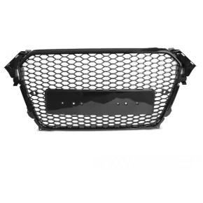 GRILLE SPORT GLOSSY BLACK PDC fits AUDI A4 B8 12-15 a 193,12 € GRAU99 chez CAROU TUNING