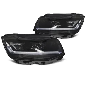  Phare LED Noir DRL avant pour Volkswagen T6 2015-2019 à  1 059,84 €  Chez CAROU TUNING CONCEPT en GuadeloupePhare LED Noir DRL avant pour Volkswagen T6 2015-2019