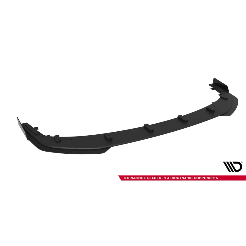 Street Pro Front Splitter + Flaps Mitsubishi Lancer EVO X a 567,02 € uniw-MILA10EVOCNC-FD4BRB+FSF1G*21859 chez CAROU TUNING