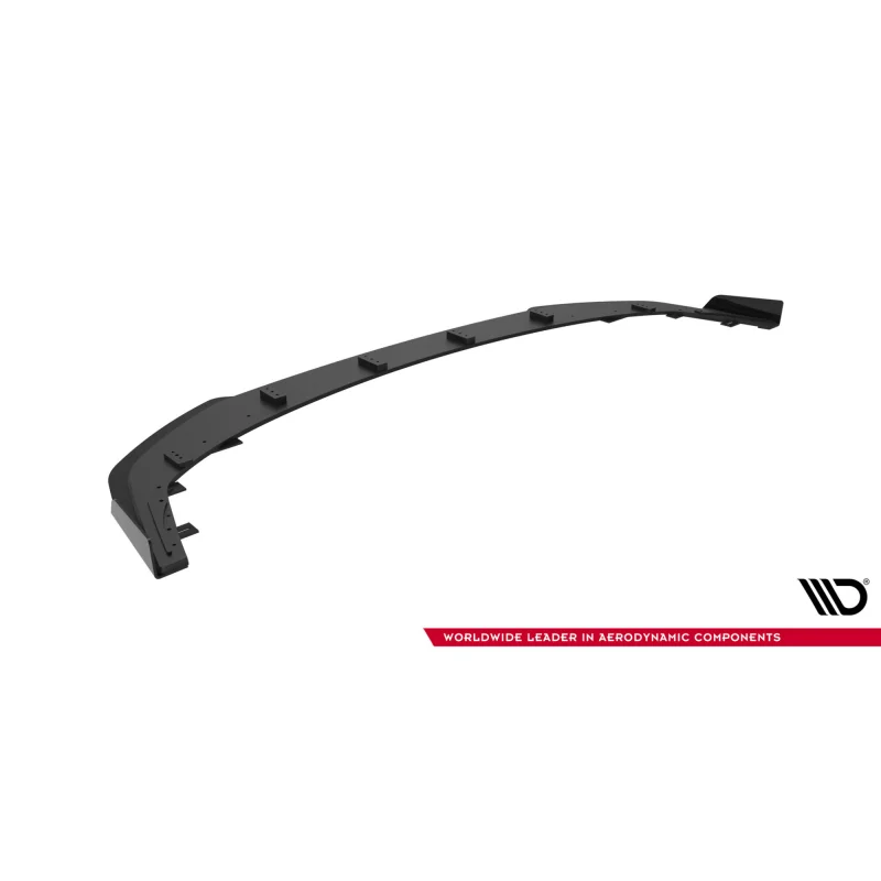 Street Pro Front Splitter + Flaps Mitsubishi Lancer EVO X a 567,02 € uniw-MILA10EVOCNC-FD4BRB+FSF1G*21859 chez CAROU TUNING