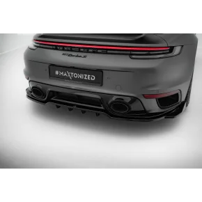 Rear Splitter (with vertical bars) Porsche 911 Turbo S Sport Package 992 a 526,82 € uniw-PO-911-992-TURBO-S-SPORT-RD1G+RD2G*21883 chez CAROU TUNING