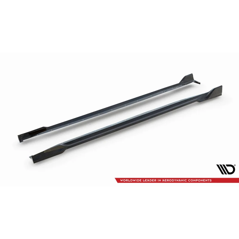 Prepreg Carbon Fiber Side Skirts BMW X5 M-Pack G05 Facelift a 3 171,51 € uniw-CF-BM-X5M-F95F-SD1-245-P*21888 chez CAROU TUNING