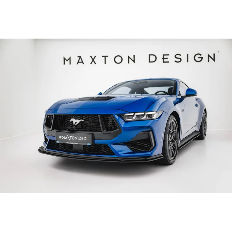 Street Pro Front Splitter Ford Mustang GT Mk7 a 442,19 € uniw-FOMU7GTCNC-FD1BRB*21931 chez CAROU TUNING