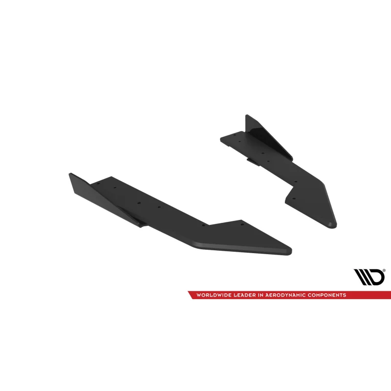 Street Pro Rear Side Splitters + Flaps Ford Mustang GT Mk7 a 313,13 € uniw-FOMU7GTCNC-RSD1BRB+RSF1G*21940 chez CAROU TUNING