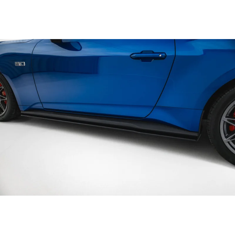 Street Pro Side Skirts Diffusers Ford Mustang GT Mk7 a 357,56 € uniw-FOMU7GTCNC-SD1B*21941 chez CAROU TUNING