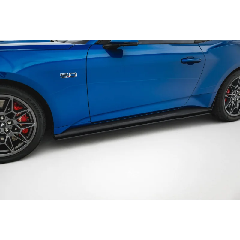 Street Pro Side Skirts Diffusers Ford Mustang GT Mk7 a 442,19 € uniw-FOMU7GTCNC-SD1BRB*21942 chez CAROU TUNING