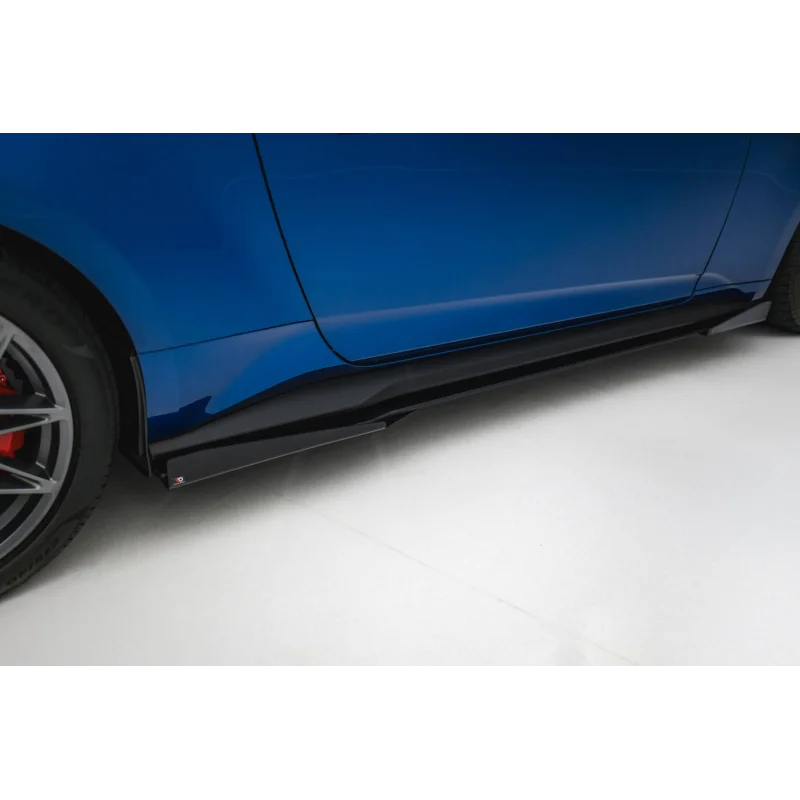 Street Pro Side Skirts Diffusers + Flaps Ford Mustang GT Mk7 a 482,39 € uniw-FOMU7GTCNC-SD1B+SF1G*21943 chez CAROU TUNING