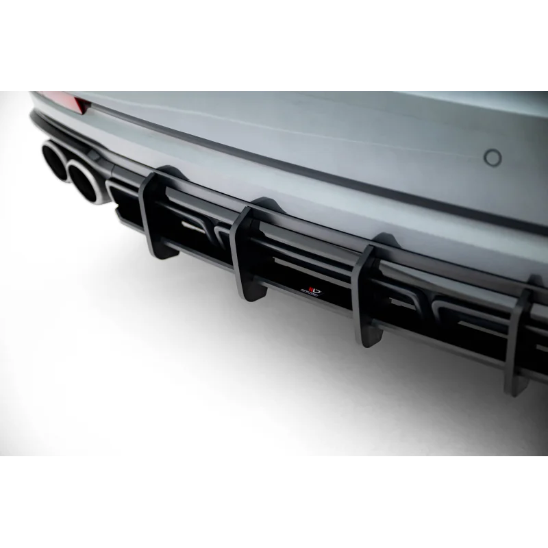Street Pro Rear Diffuser Audi S8 D5 Facelift a 442,19 € uniw-AUS8D5FCNC-RS1B+BRBI*22006 chez CAROU TUNING