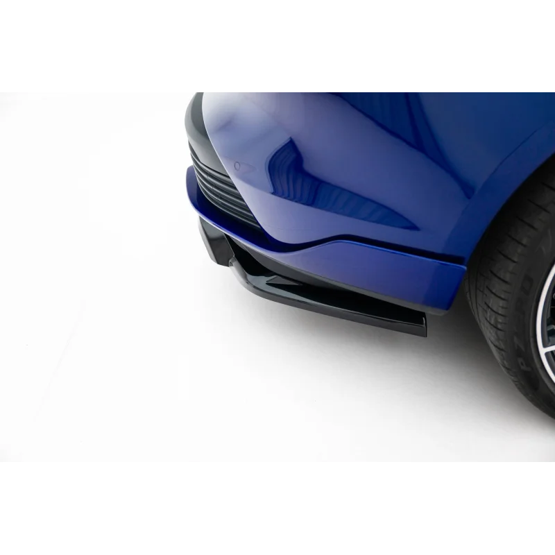 Rear Splitter (with vertical bars) Porsche Taycan Turbo S Mk1 a 526,82 € uniw-PO-TAY-1-TURBO-S-RD1G+RD2G*22124 chez CAROU TUNING