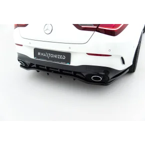 Rear Splitter (with vertical bars) Mercedes-AMG CLA 35 / 45 Coupe / Shooting Brake C118 Facelift / X118 Facelift a 526,82 € uniw-ME-CLA-118-45AMG-RD1G+RD2G*22153 chez CAROU TUNING