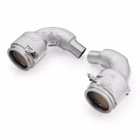 Downpipe Porsche Carrera 992 GTS with catalytic converter and heat shield a 13 582,23 € PROM.911992 chez CAROU TUNING