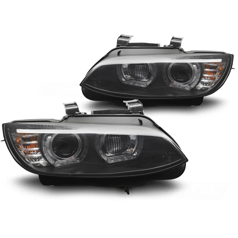 Phares Xénon Jaunes LED DRL pour BMW E92 / E93 2006-2010 a 714,01 € LPBMS4 chez CAROU TUNING