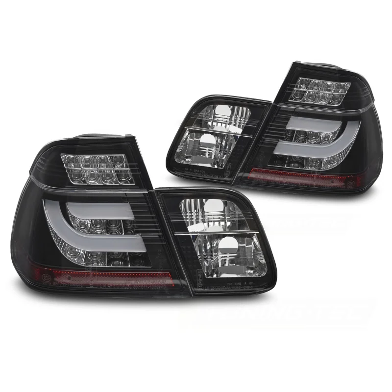Feux Arrière LED Noirs pour BMW E46 1998-2001 Sedan a 322,47 € LDBMN7 chez CAROU TUNING