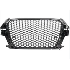 CALANDRE AUDI Q3 2011-2014 NID D'ABEILLE NOIR BRILLANT à  320,00 €  Chez CAROU TUNING CONCEPT en GuadeloupeCALANDRE AUDI Q3 2011-2014 NID D'ABEILLE NOIR BRILLANT