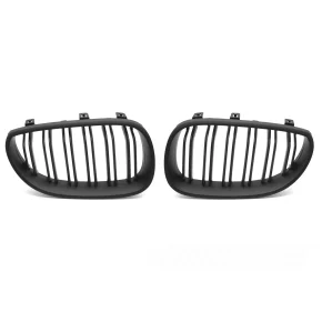 Grille Sport Noir Mat Double Bar pour BMW E60 / E61 2003-2010 a 114,47 € GRBML7 chez CAROU TUNING