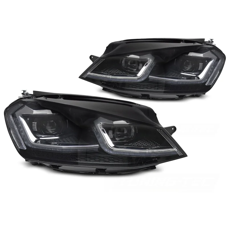 Phares LED Séquentiels Argent DRL avant pour VW Golf VII 13-17 a 620,79 € LPVX05 chez CAROU TUNING