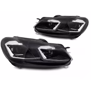  Phare LED Séquentiel Silver Line pour VW Golf VI 2008-2012 à  620,79 €  Chez CAROU TUNING CONCEPT en GuadeloupePhare LED Séquentiel Silver Line pour VW Golf VI 2008-2012