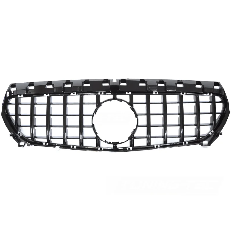Grille Sport Noire Avant pour Mercedes CLA W117 2013-2019 a 160,77 € GRMEB1 chez CAROU TUNING