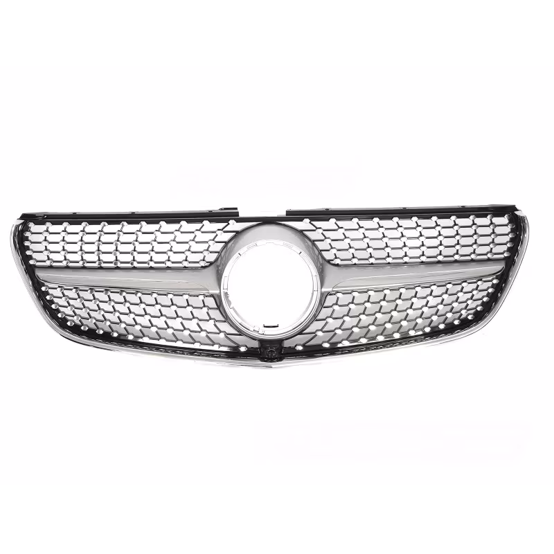 Grille Diamond Silver Black Avant pour Mercedes V-Class W447 14-19 a 172,21 € GRMEG0 chez CAROU TUNING