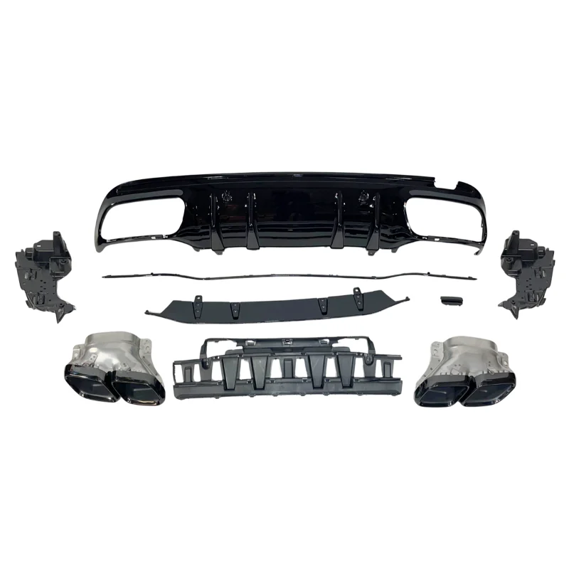 Déflecteur Arrière Mercedes W205 2019 4P / SW Look C63 Black a 556,41 € TCM0442 chez CAROU TUNING