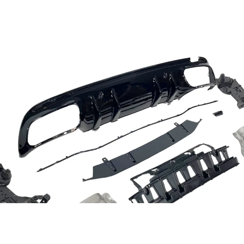 Déflecteur Arrière Mercedes W205 2019 4P / SW Look C63 Black a 556,41 € TCM0442 chez CAROU TUNING