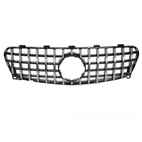 Grille Sport Noir Chrome Avant pour Mercedes GLA X156 2016-2019Grille Sport Noir Chrome Avant pour Mercedes GLA X156 2016-2019