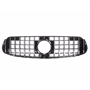 Grille Sport Noir Chrome Avant pour Mercedes W253 2019-2022Grille Sport Noir Chrome Avant pour Mercedes W253 2019-2022